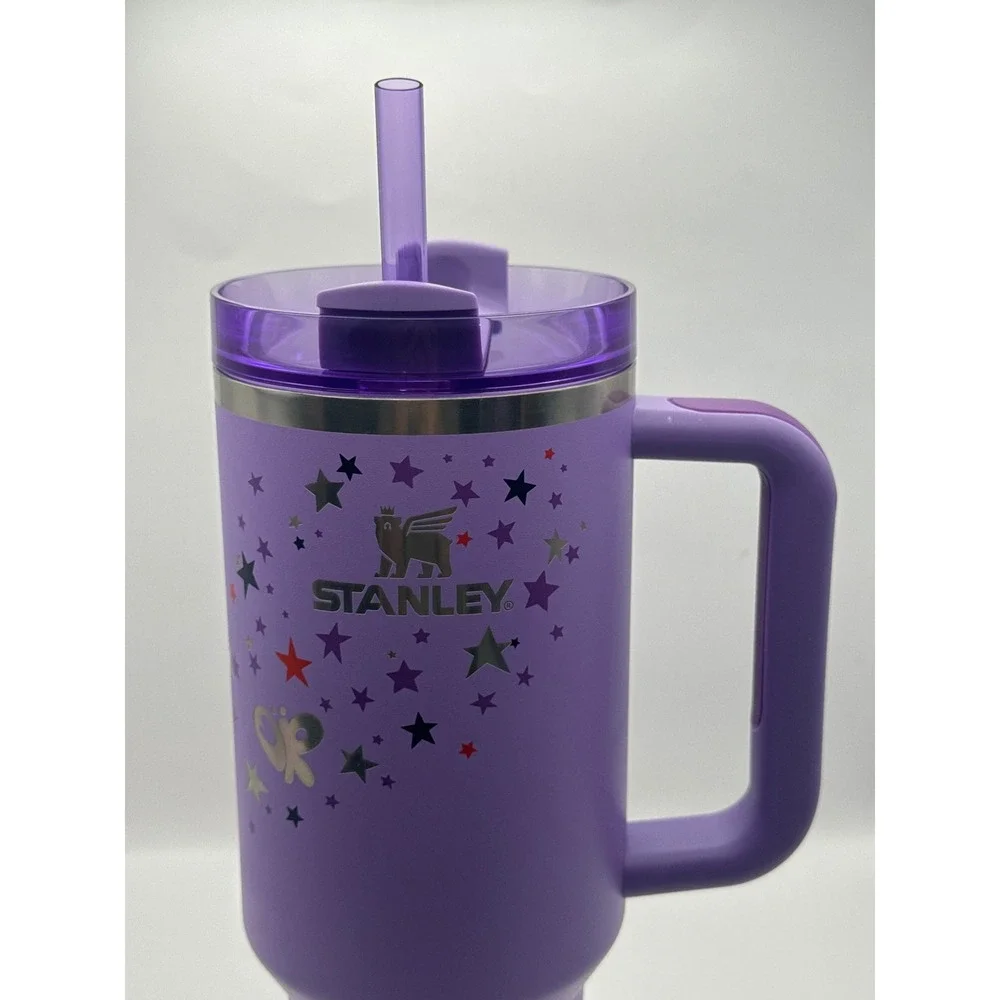 Stanley x Oliva Rodrigo Sour Grape The Flowstate Quencher H2.0 Tumbler 40 OZ NIB - Picture 4 of 11